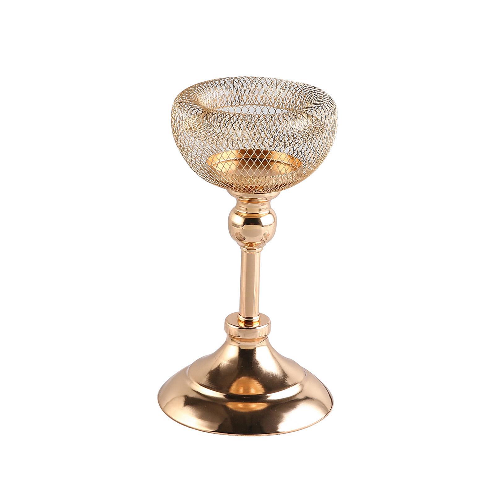 Pillar Candle Holder Pillar Candle Stand Decorative Elegant European Style Home Decor Tealight Holder Candlestick Holders for Wedding Mantel