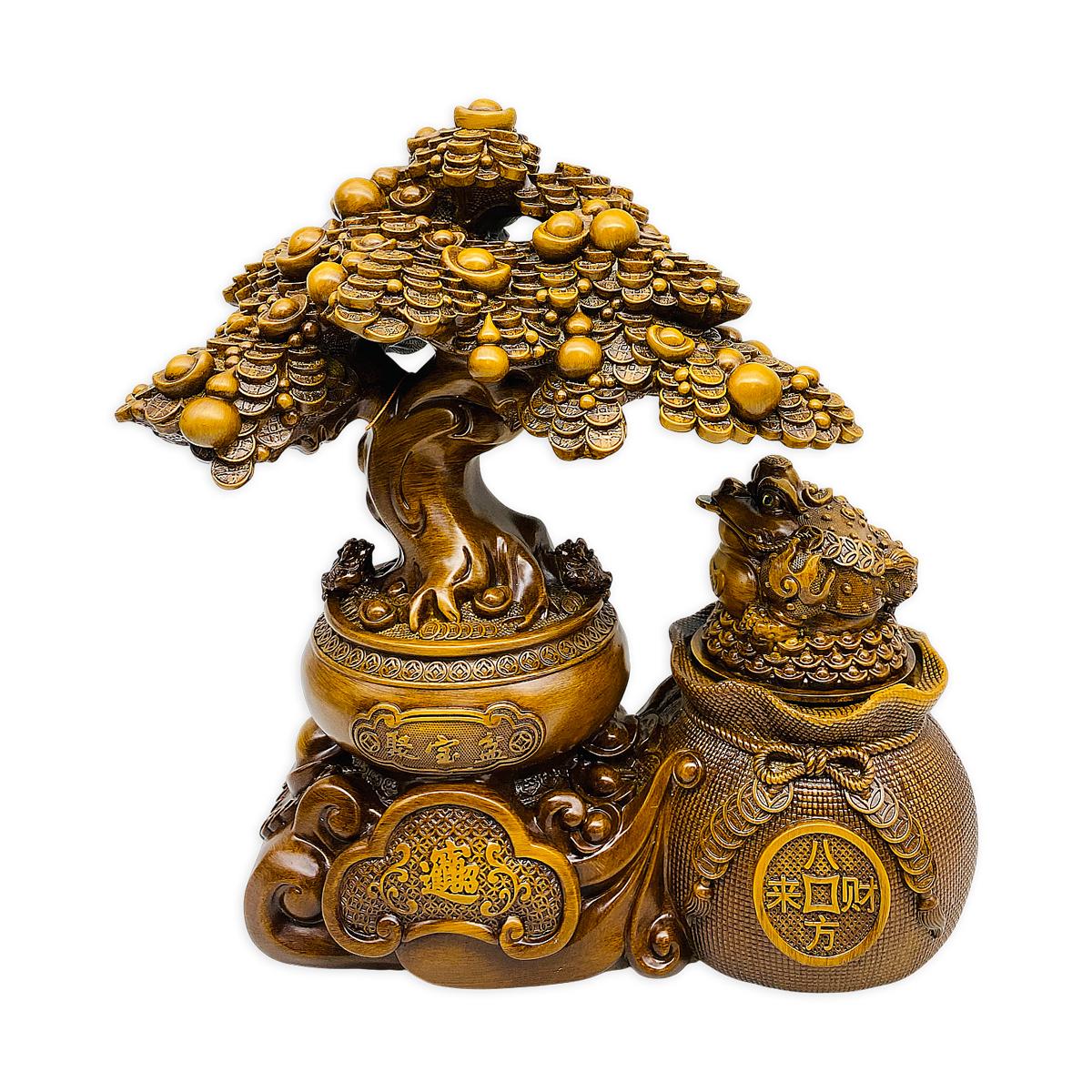 Cây Kim Tiền Cóc Tài Lộc 38 cm - Trang Trí Tết - QSCB