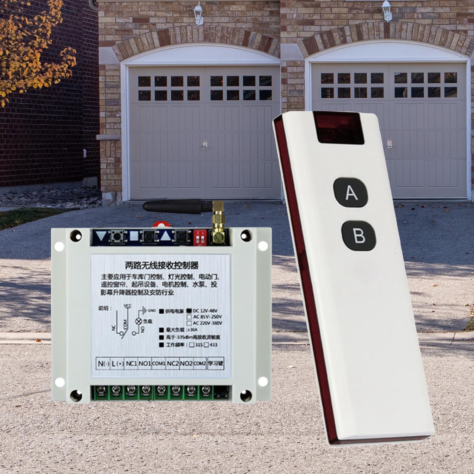 Water Pump Remote Control Switch with Receiver Remote Switch Multifunctional