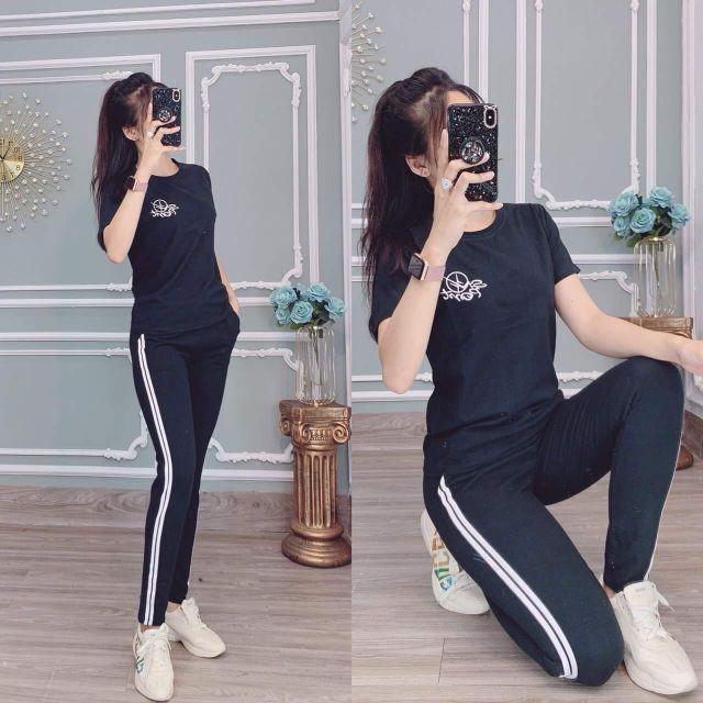 ĐỒ BỘ THỂ THAO NỮ THUN COTTON SIZE 40-64KG