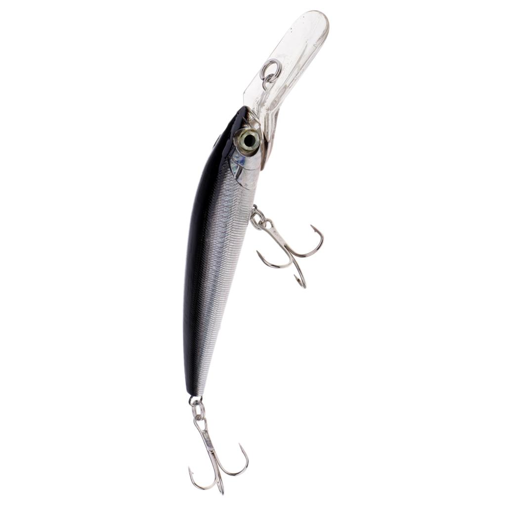 Artficial Minnow Fishing Lure Plastic Hard Bait Crankbait Hook Fishing Tackle 18cm/80g