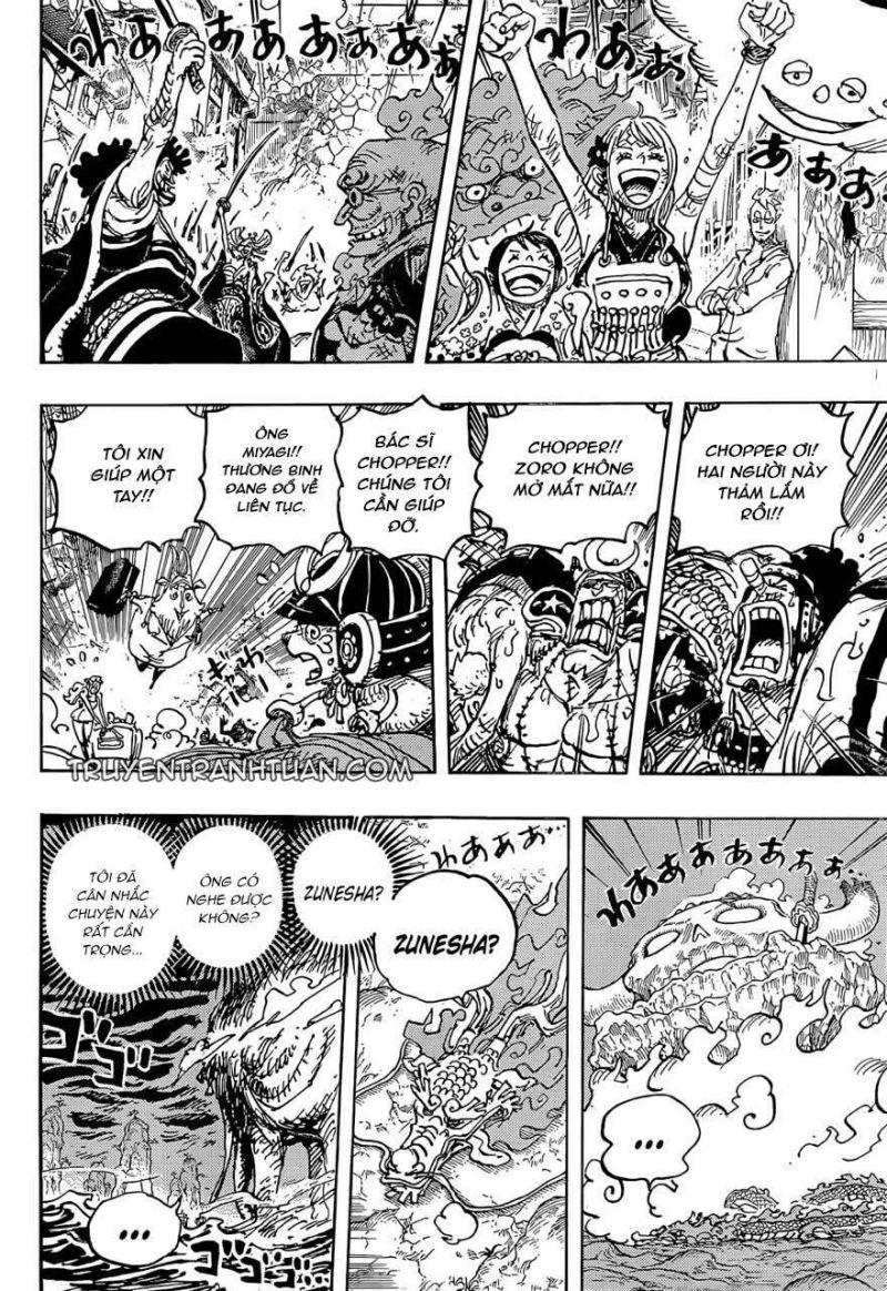 đảo hải tặc - one piece chapter 1050 8