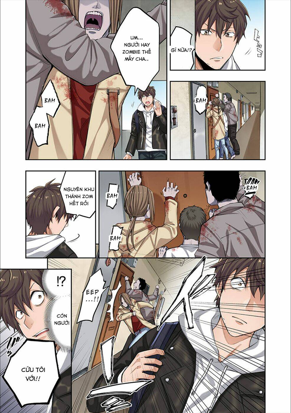 chỉ có tôi không bị zombie tấn công chapter 1 11