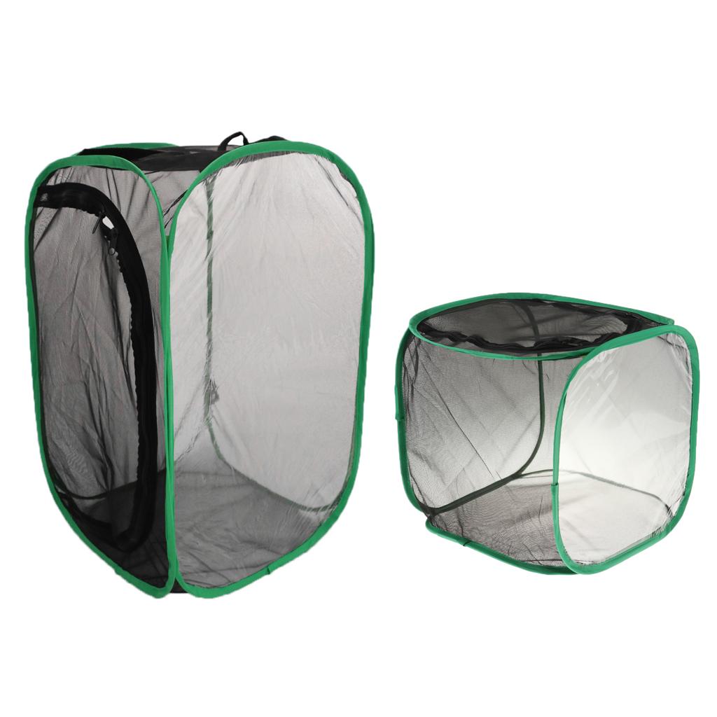 Foldable Insect and Butterfly Habitat Net Terrarium Breeding Cage Incubator