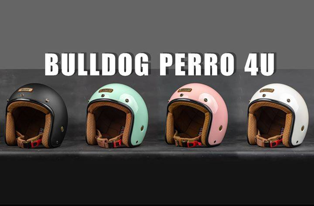 Nón 3/4 Bulldog Perro 4U