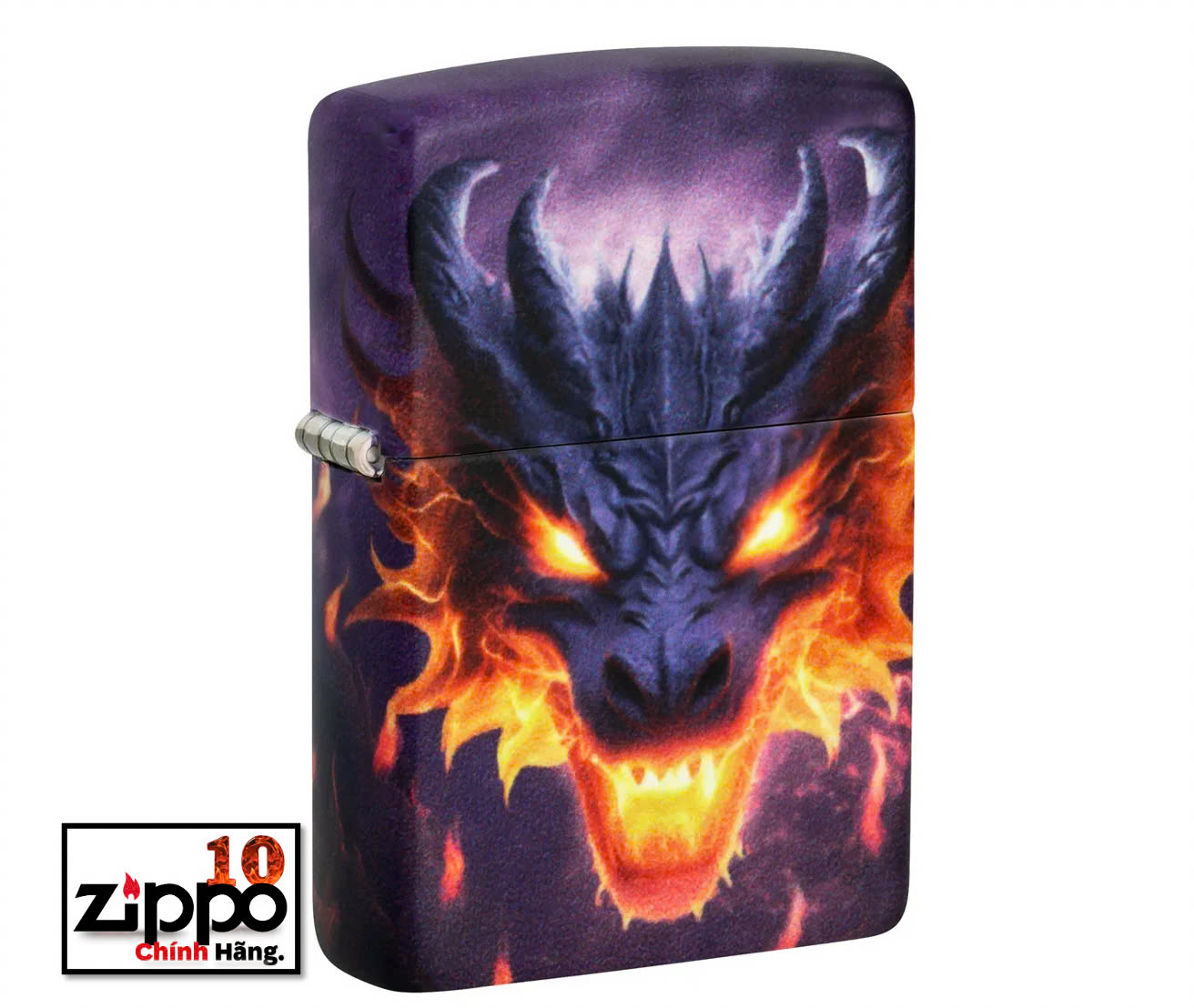 Bật lửa Zippo 46251 Glowing Dragon Design - Chính hãng 100%