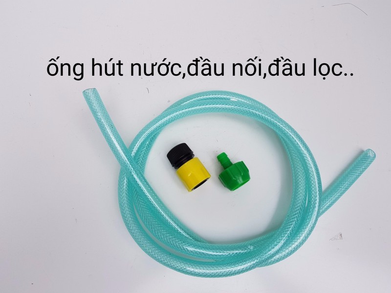 Máy rửa xe áp lực cao, tự hút nước, tặng kèm bình xà phòng