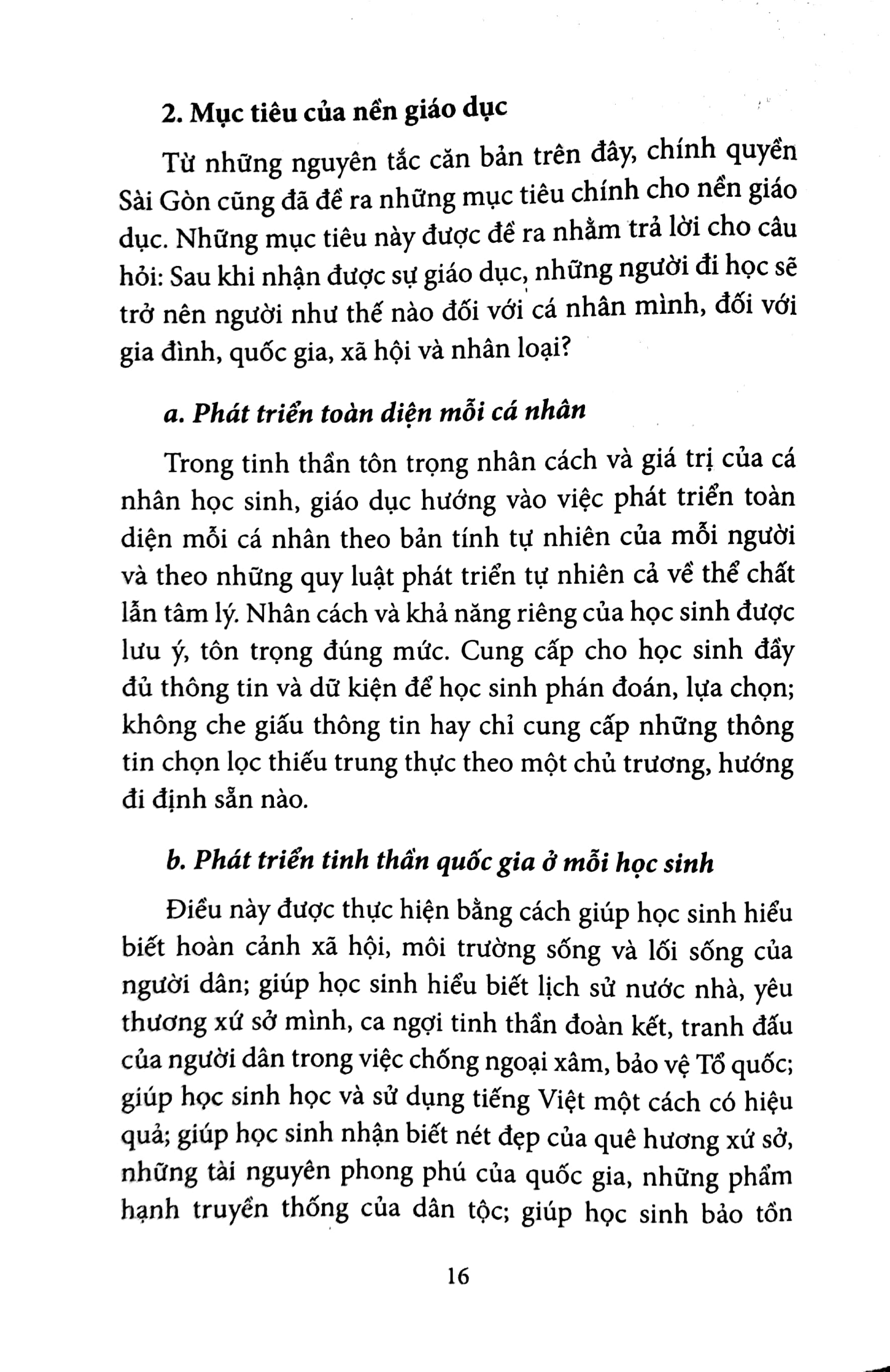 Giáo Dục Phổ Thông Miền Nam 1954-1975