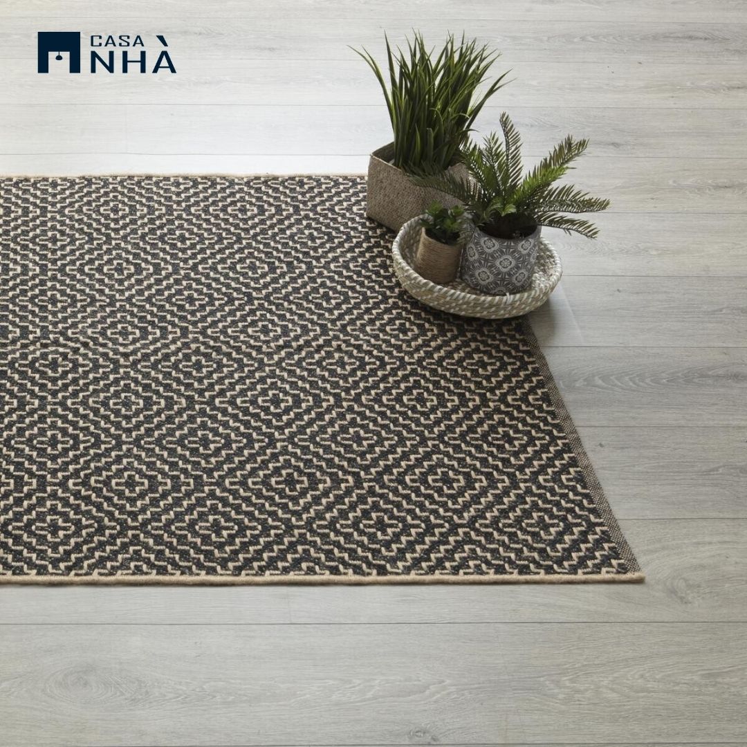 Thảm cotton trang trí nhà cửa COT CARPET 170x120cm