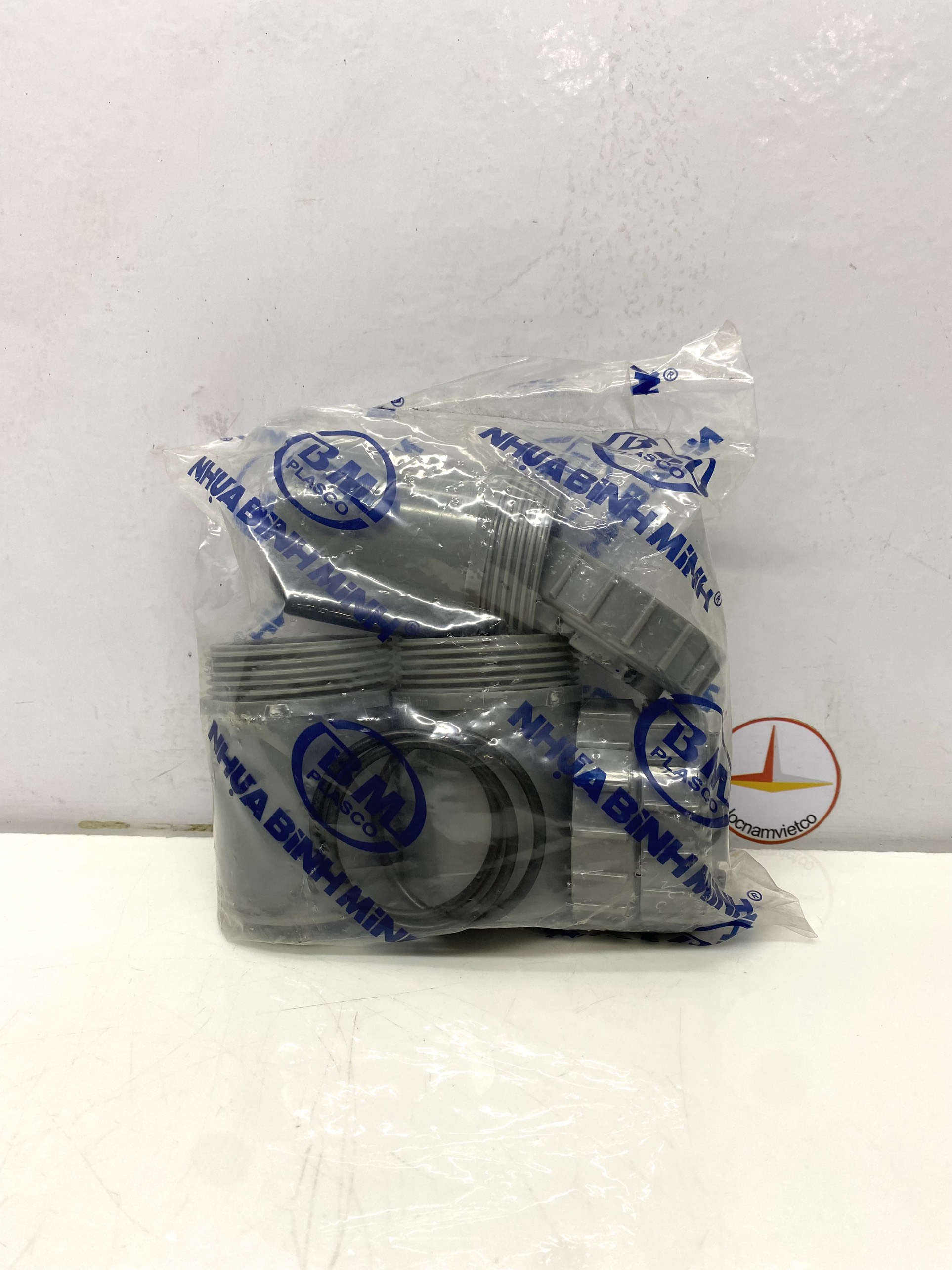 Bít xả ren ngoài 60 nhựa PVC Bình Minh _BXRN60