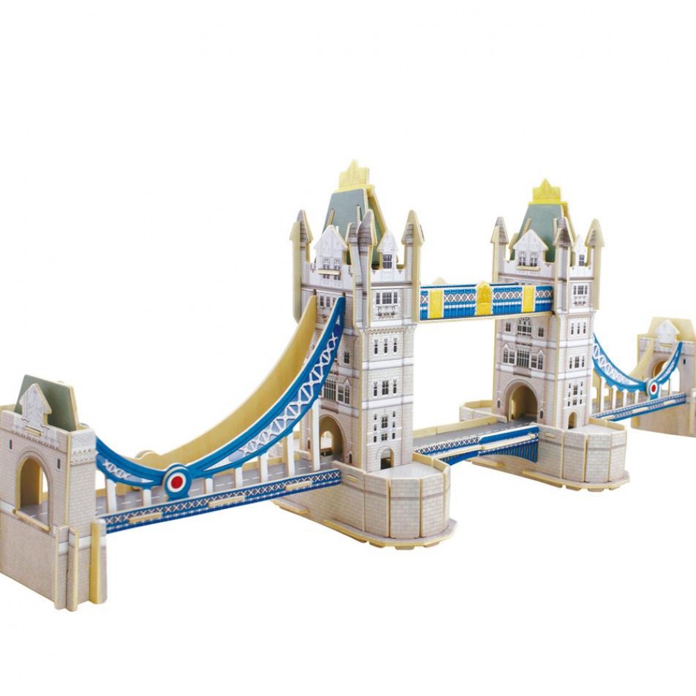 Đồ chơi lắp ráp gỗ 3D Mô hình London Bridge MJ401