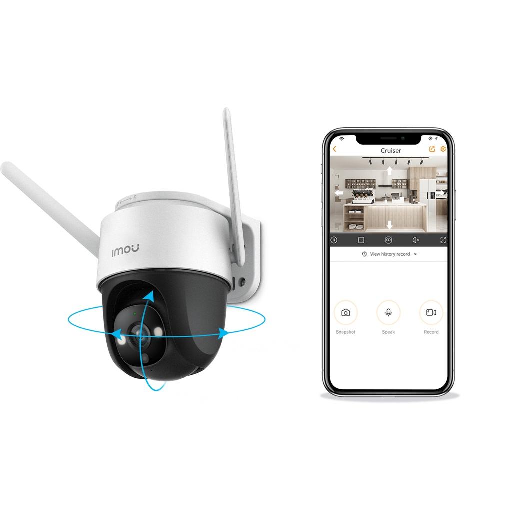 Camera Imou Cruiser/ Cruiser SE 4MP - Camera Ngoài Trời Zoom 16x, Xoay 360 Độ, Quay màu ban đêm, Phát hiện chuyển động -HÀNG NHẬP KHẨU