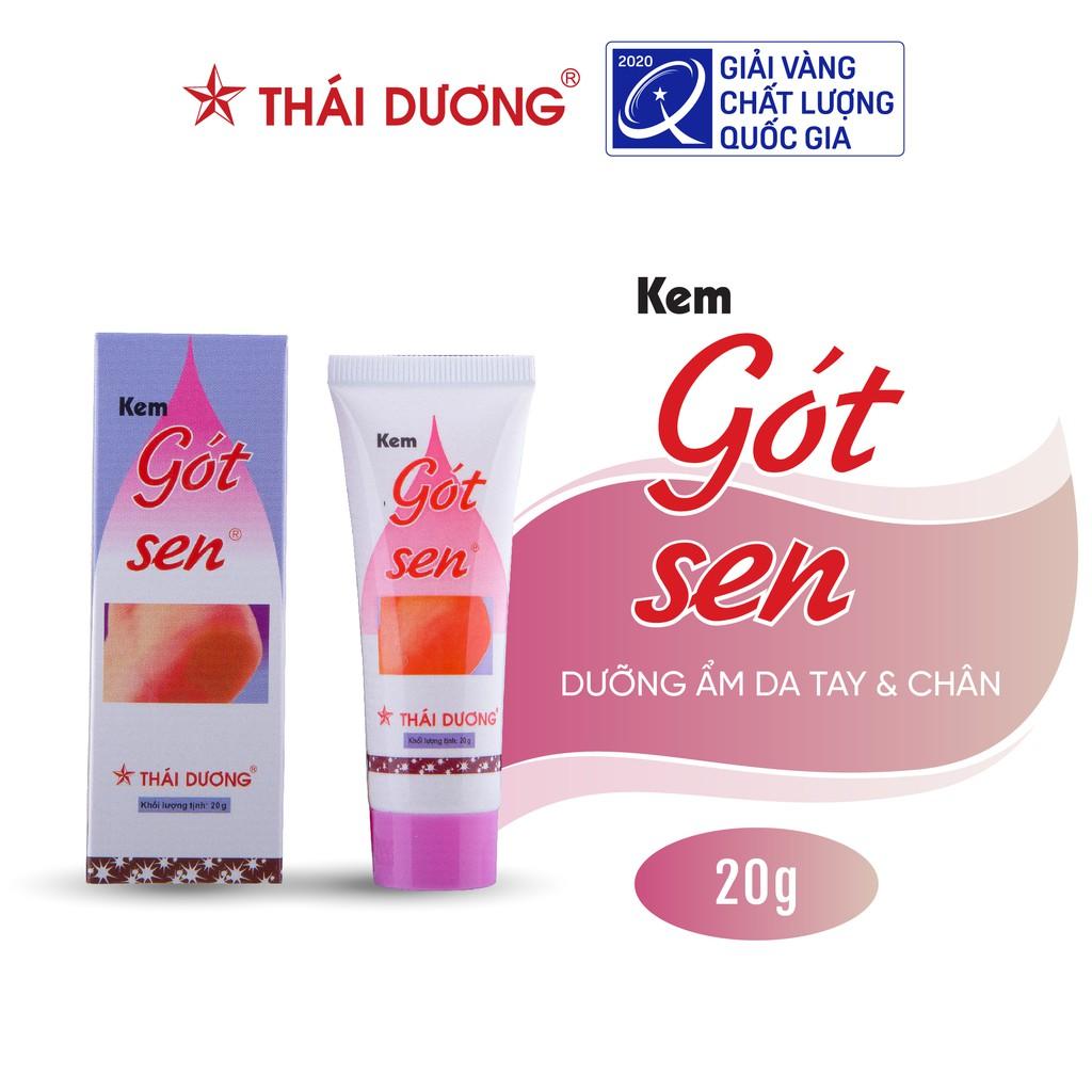 Kem Gót Sen dưỡng ẩm, chống nứt nẻ chân tay Sao Thái Dương 20g