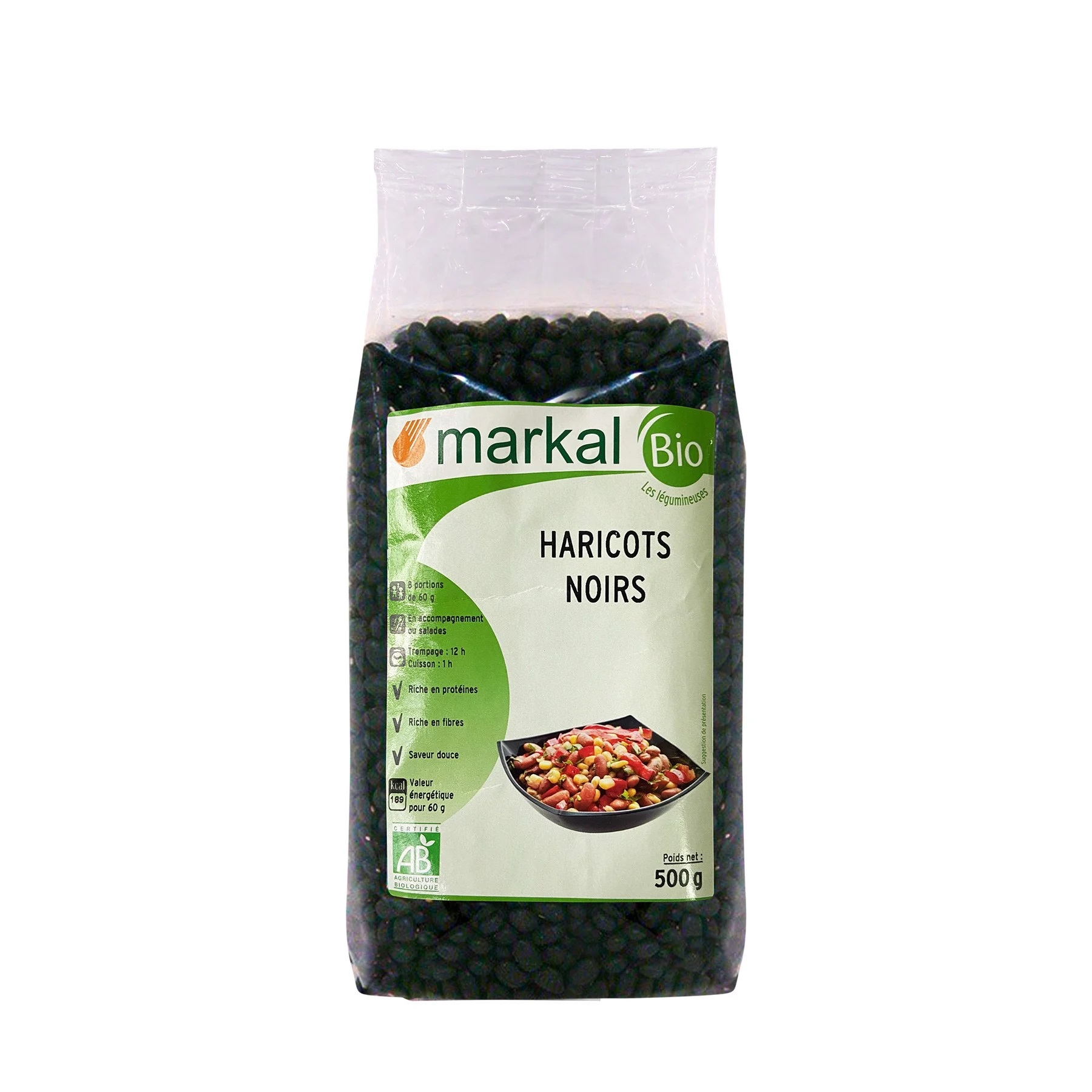 Đậu đen hữu cơ Markal Organic Black Bean 500g