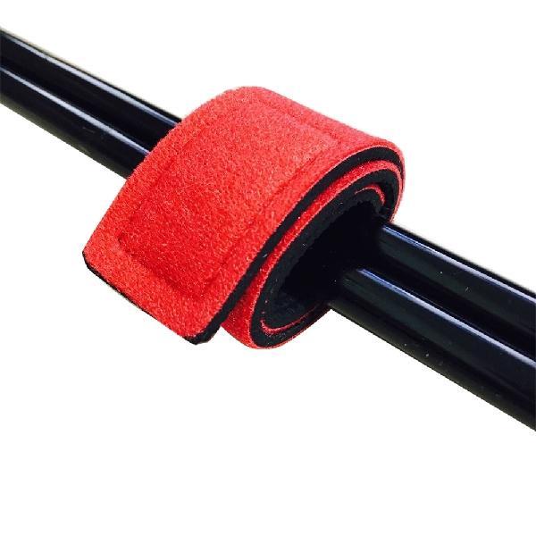 Reusable Fishing Rod Tie Holder Strap Suspenders Rod Belt Hook Loop Cable Ties Fishing Tackle Tools Pesca Fishing Accessories