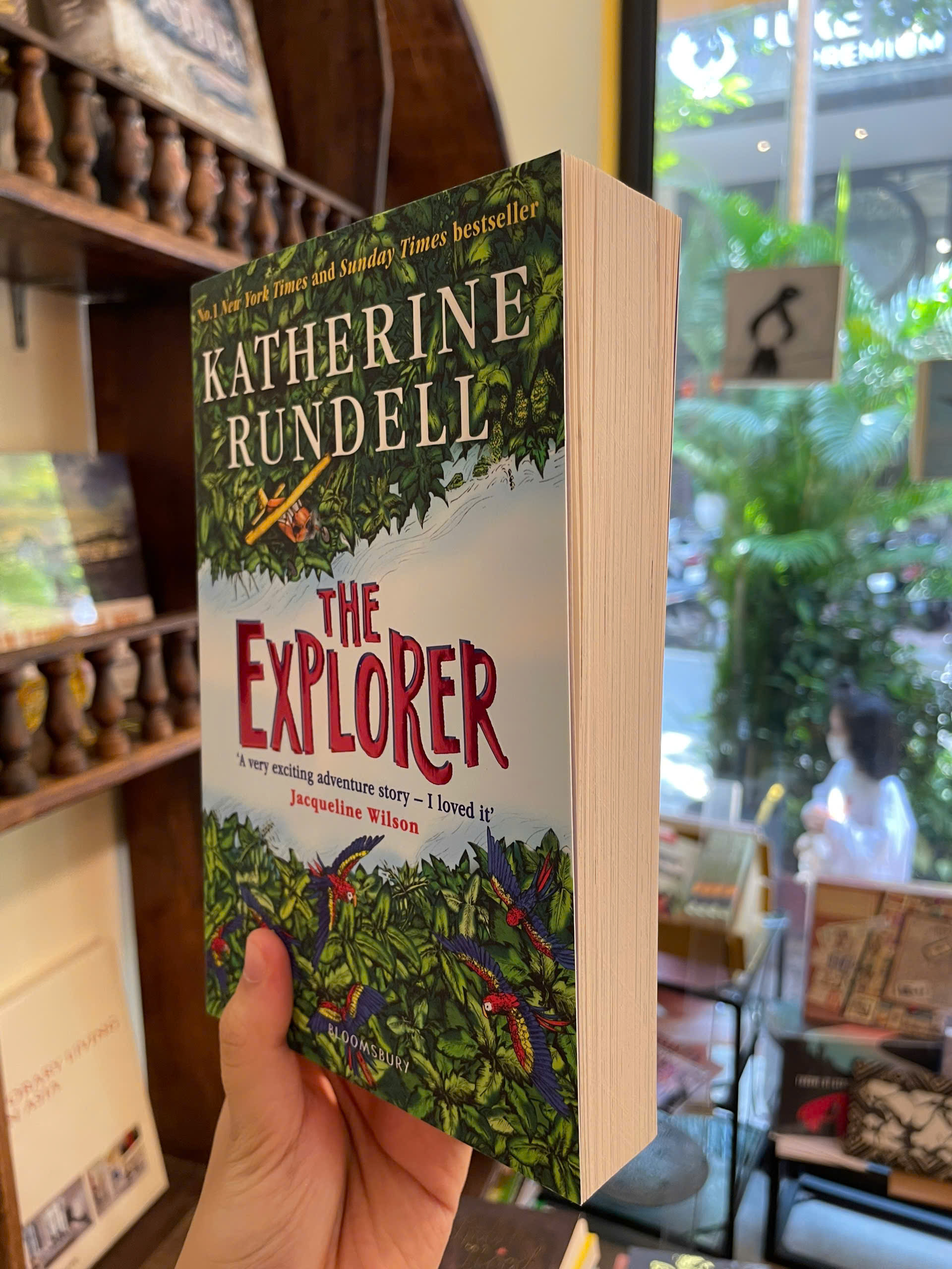 Sách - The Explorer by Katherine Rundell - Middle Grade/Adventure/Fiction book in English