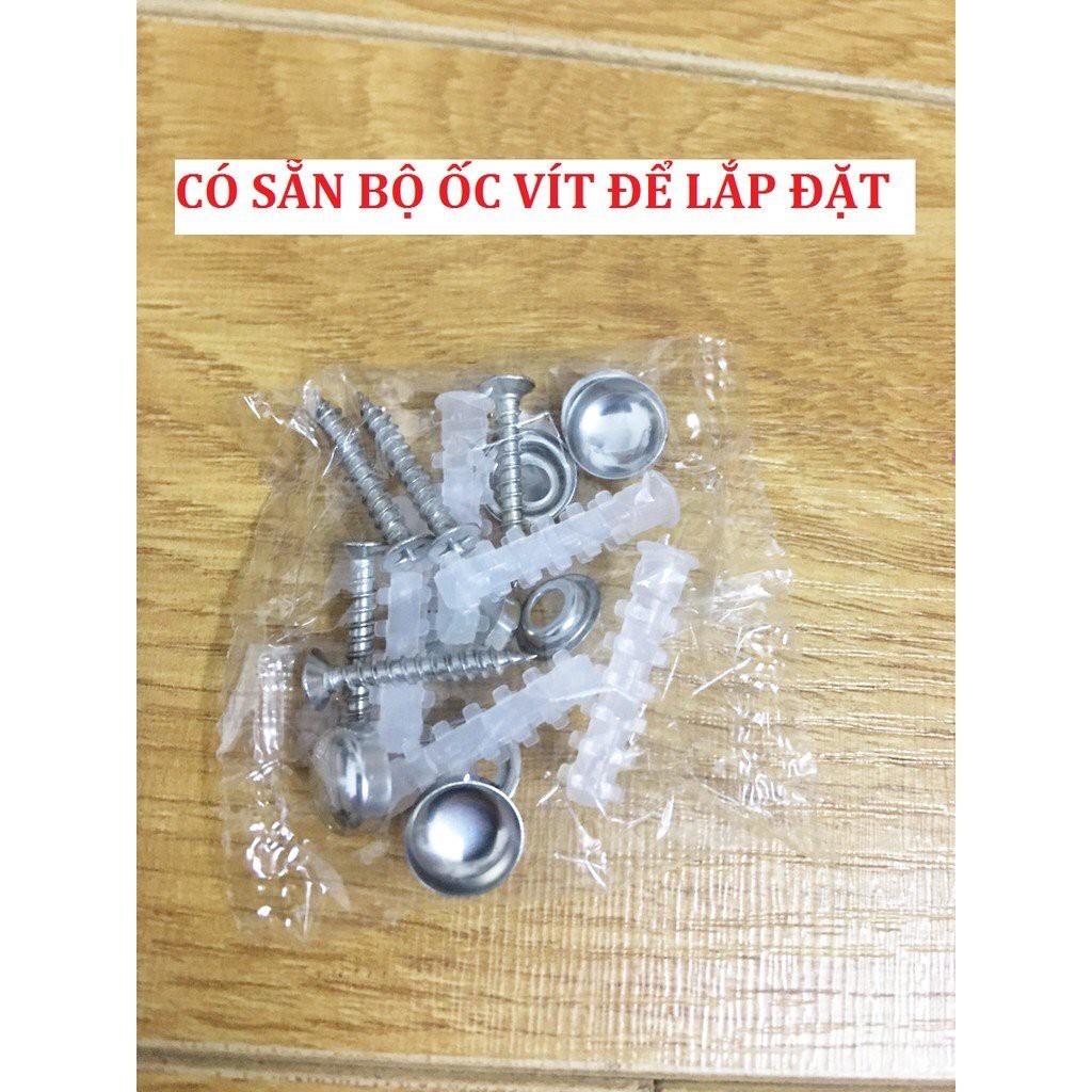 Lô giấy vệ sinh hộp kín Inox 304 dày dặn