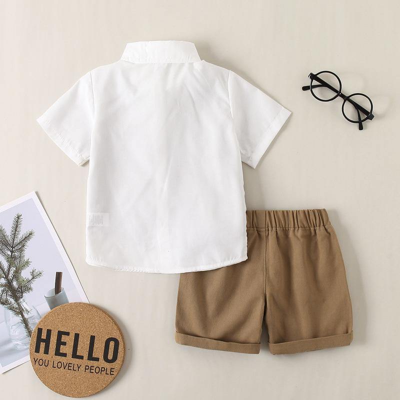 Bộ gile, bộ gile bé trai, quần áo trẻ em giả gile may liền cực chất và sang chảnh, cá tính, mặc 4 mùa - T16