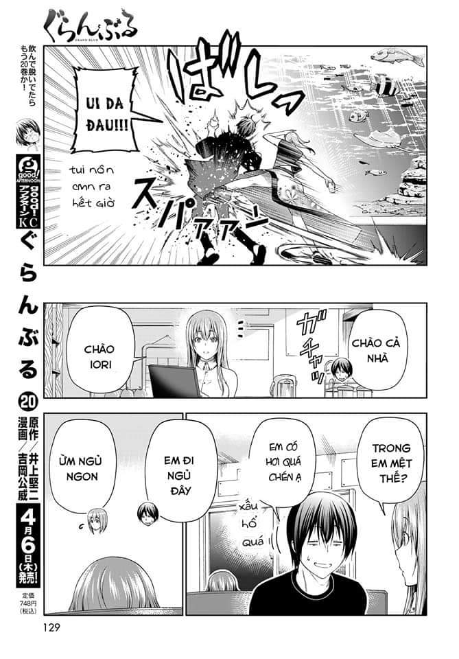 cô gái thích lặn - grand blue chapter 83 45