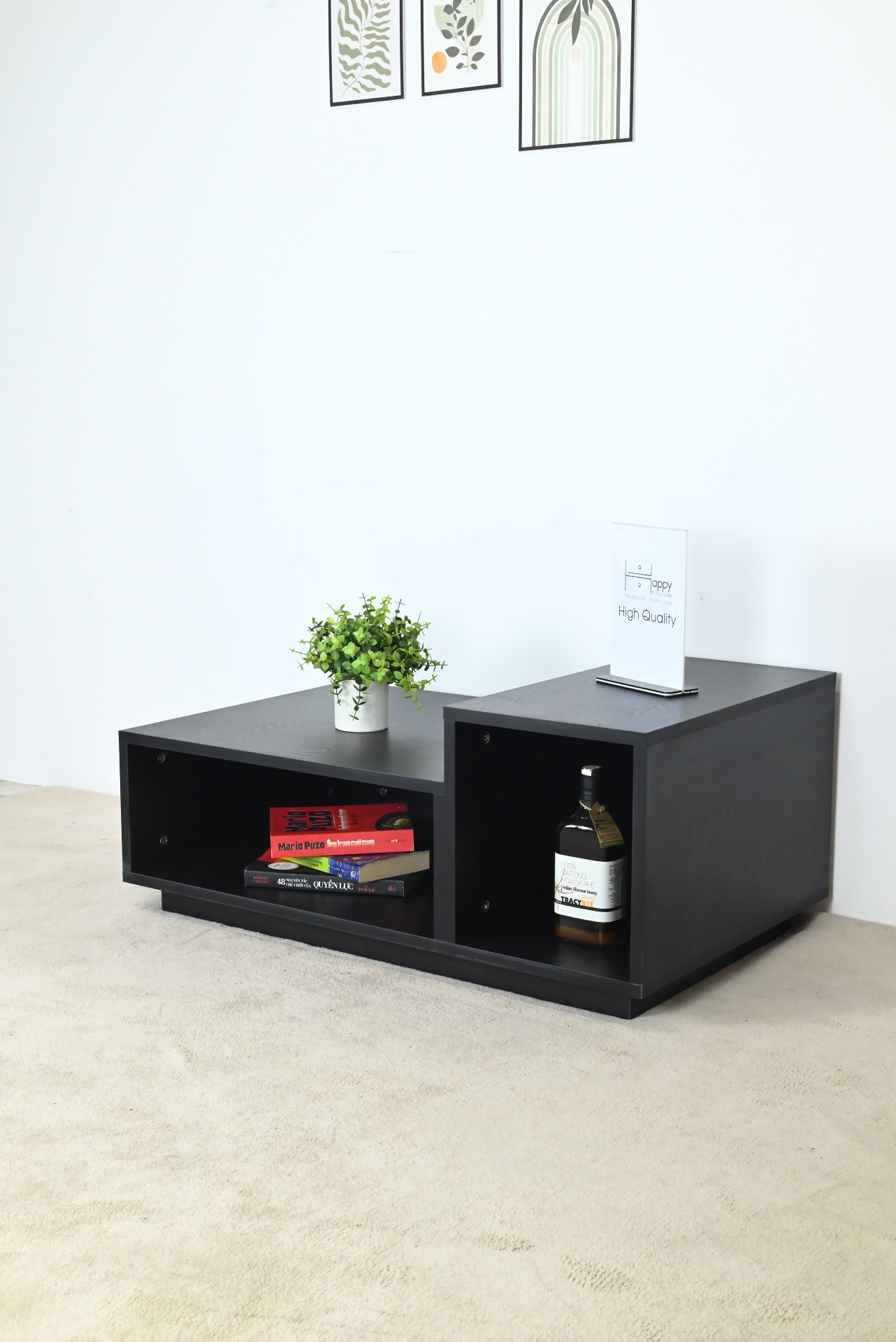 [Happy Home Furniture] ZANE , Bàn cà phê , 89cm x 54cm x 38cm ( DxRxC), BAN_049