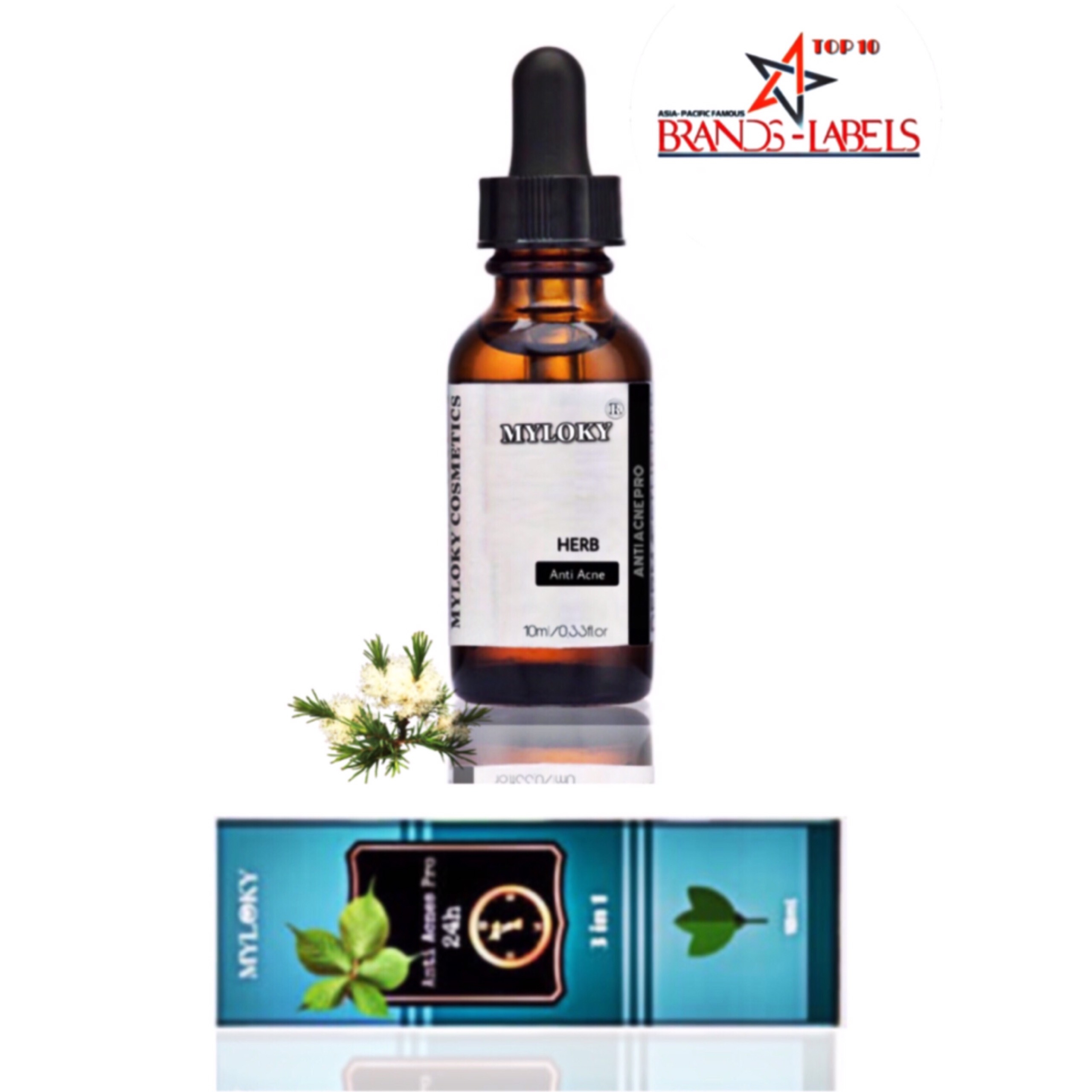 SERUM HỖ TRỢ TRỊ MỤN NHANH 99,9%. NGĂN NGỪA TÁI PHÁT,ANTI ACNES PRO MYLOKY