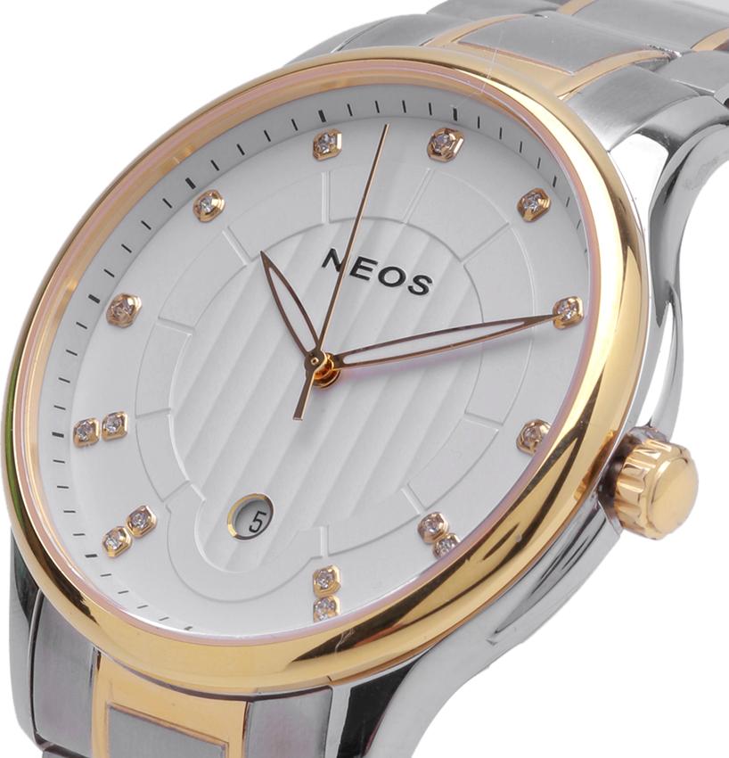 Đồng hồ Neos N-30864M Nam Dây Thép Chính Hãng