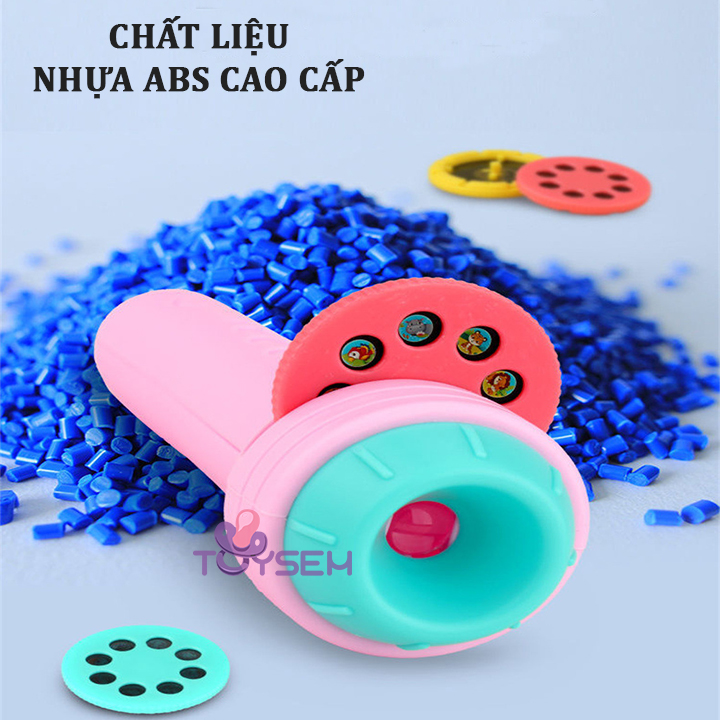 Đèn pin chiếu hình 24 mẫu hình 3d chiếu tường cho bé - Đồ chơi đèn pin chiếu tường hình thẻ - Quà tặng sinh nhật cho trẻ em