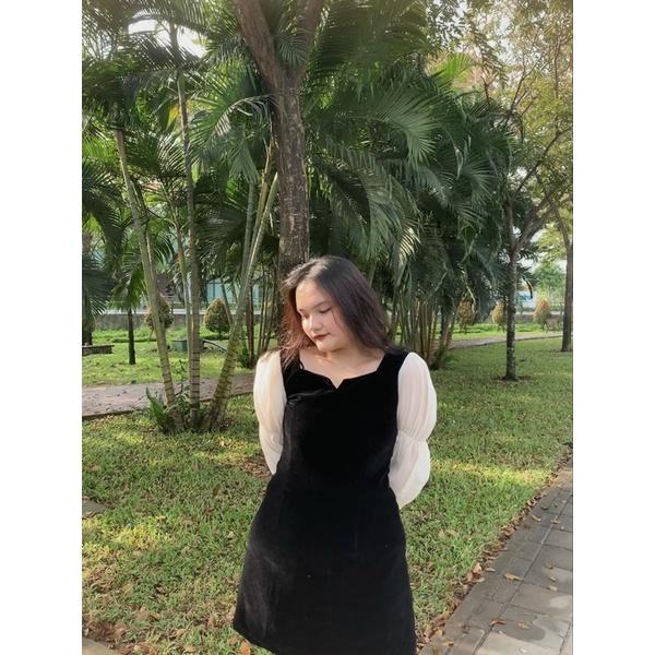 ĐẦM NHUNG TAY PHỒI SOULMATE BIGSIZE