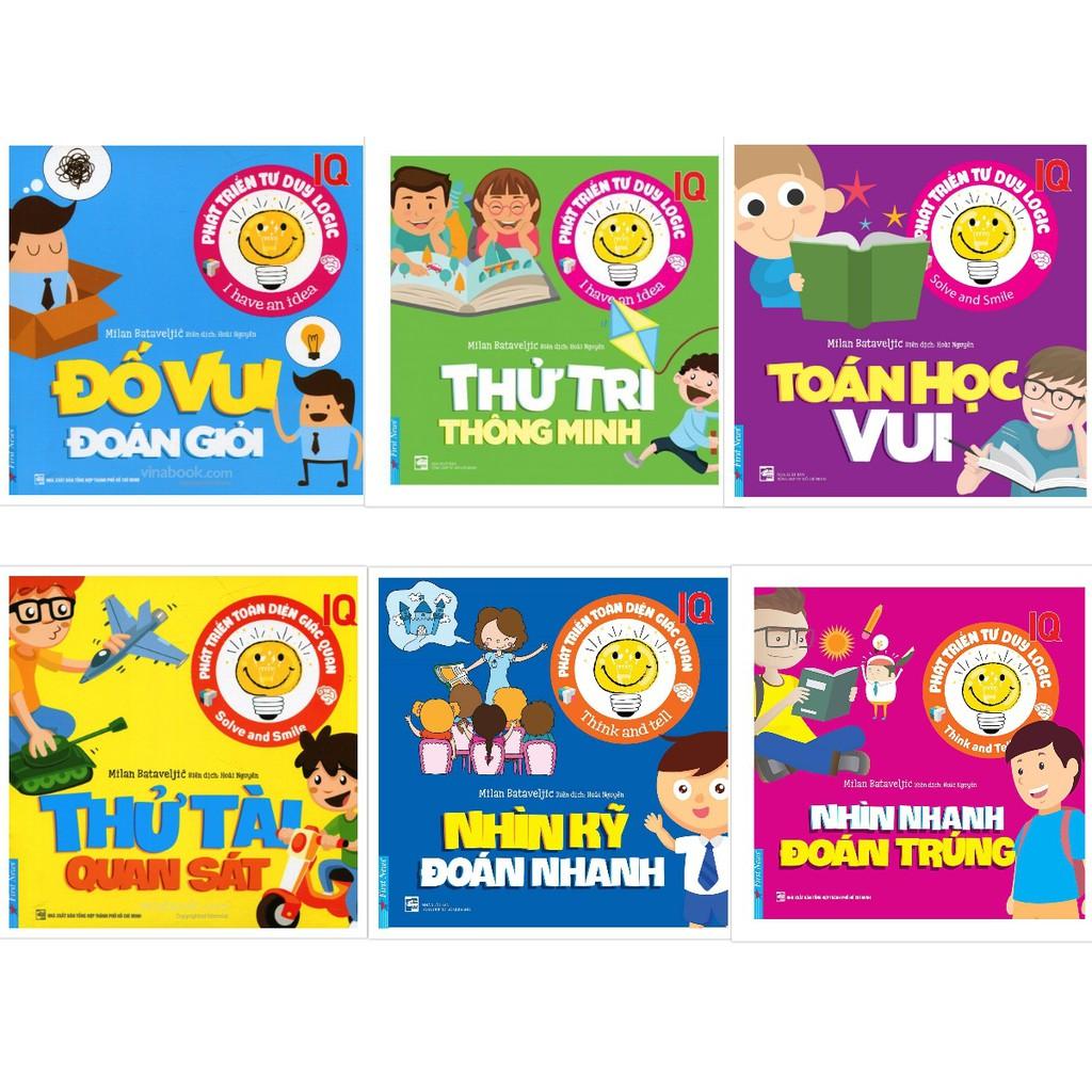 Combo Phát triển tư duy logic + Giác quan IQ  - Bản Quyền