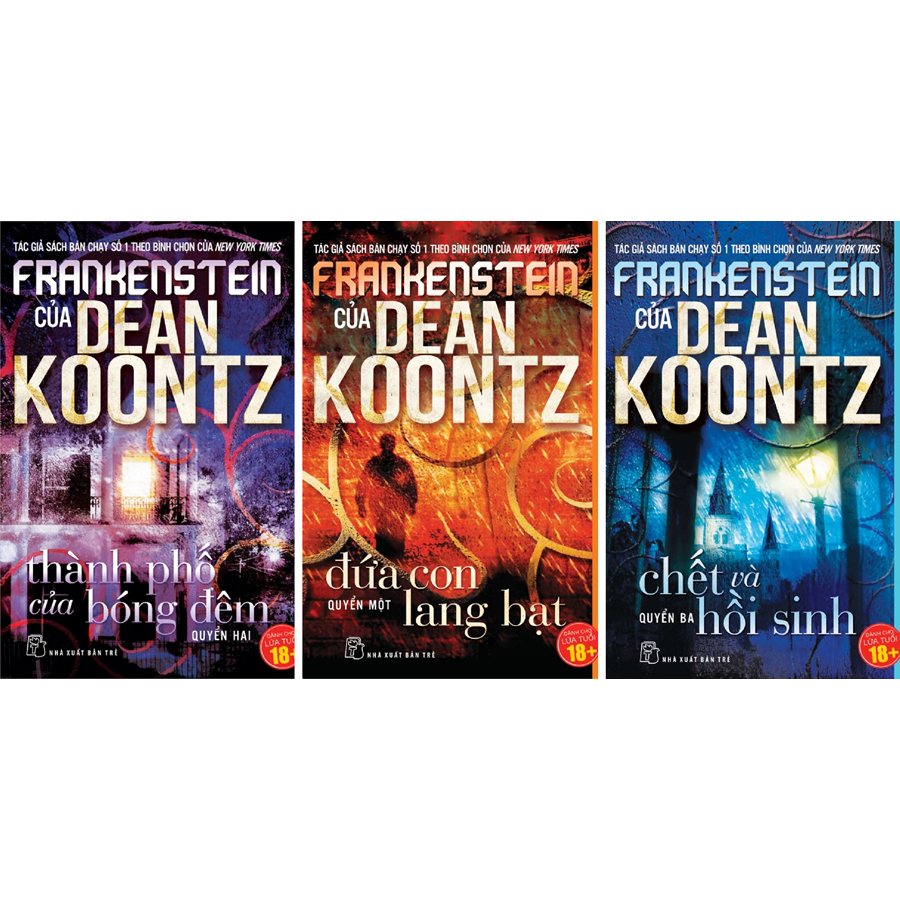 Combo 3 Cuốn : Frankenstein Của Dean Koontz (Tập 1,2,3)