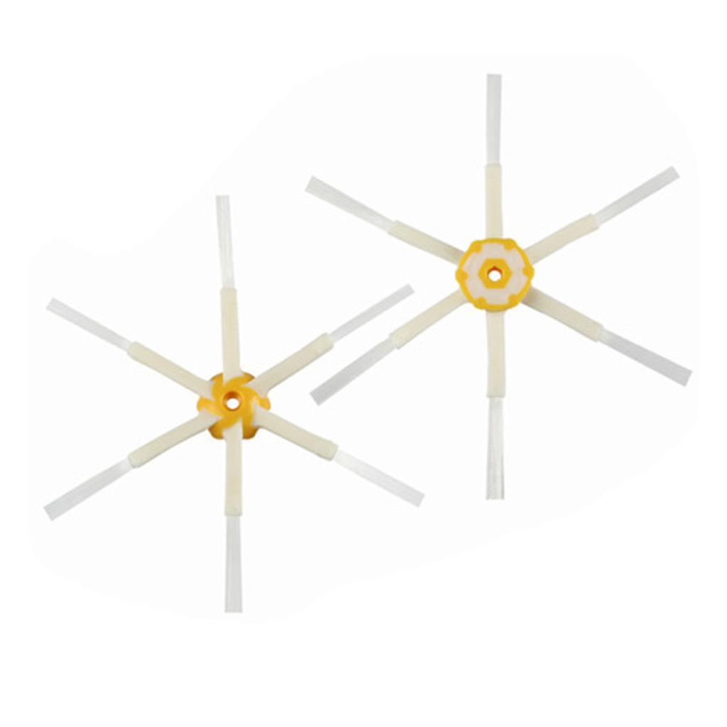 2xReplacement 6-Arm Side Brush For  Roomba Vacuum Cleaner 500 600 Series
