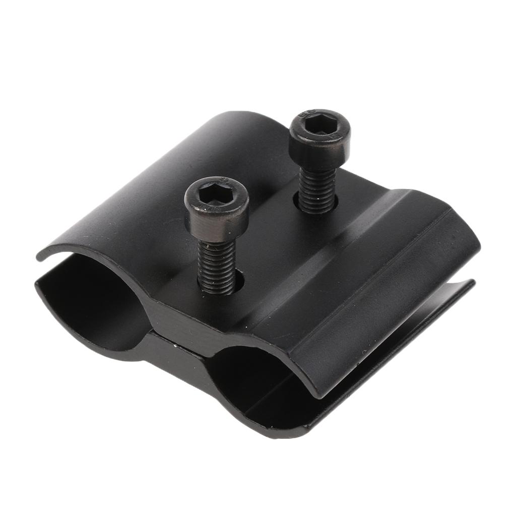 Ring Scope Telescope Clamp Mount Holder Flashlight Torch Metal Clip