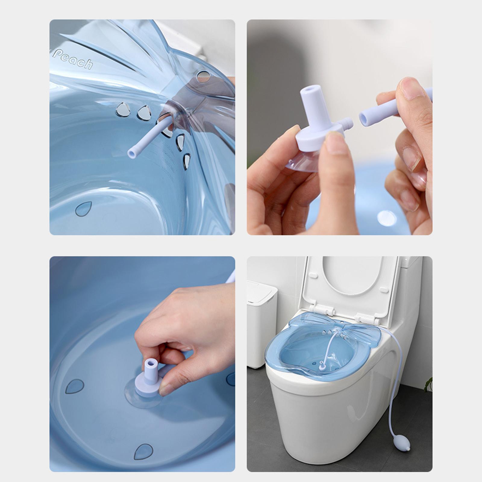 Sitz Bath for Toilet Seat Bidet Basin Personal Pet for Washing Elderly Women
