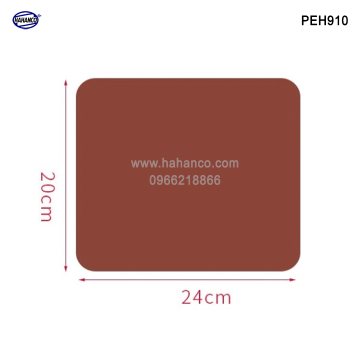 Miếng lót chuột gaming, pad bằng da bò xịn (PEH910) chống nước, trơn trượt siêu bền - Mouse Pads Leather of HAHANCO - Hàng chính hãng