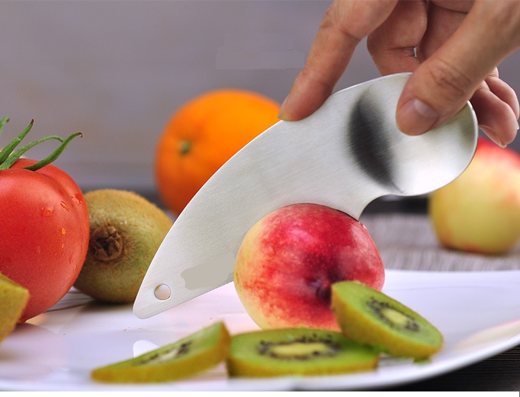 Set 2 dụng cụ cắt trái cây đa năng inox 304  - 14.8x4.8cm