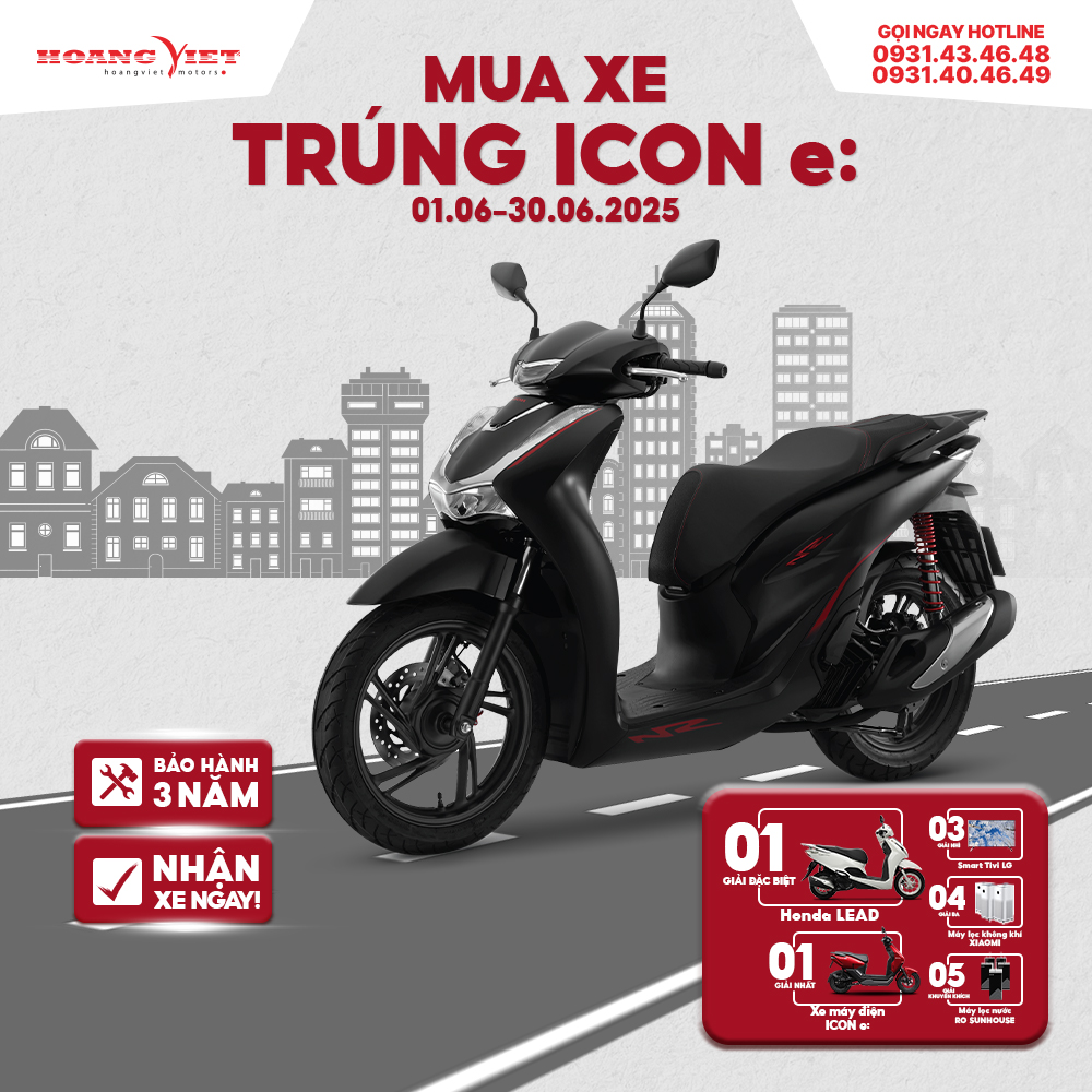 Xe Máy Honda SH 125i 2024 - Phiên Bản Đặc Biệt