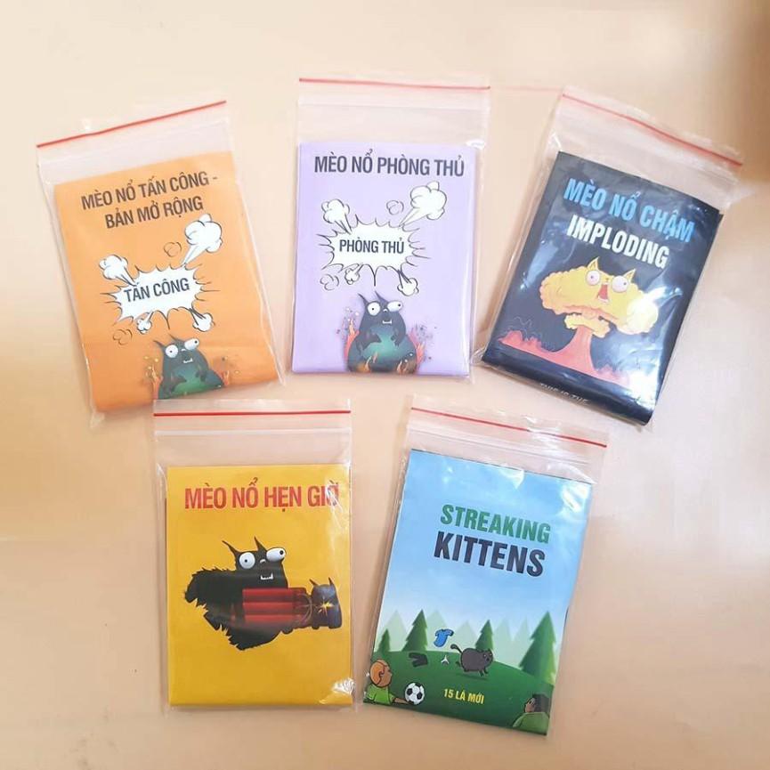 Combo 5 Bản Mèo Nổ Mở Rộng Exploding Kittens Expansion