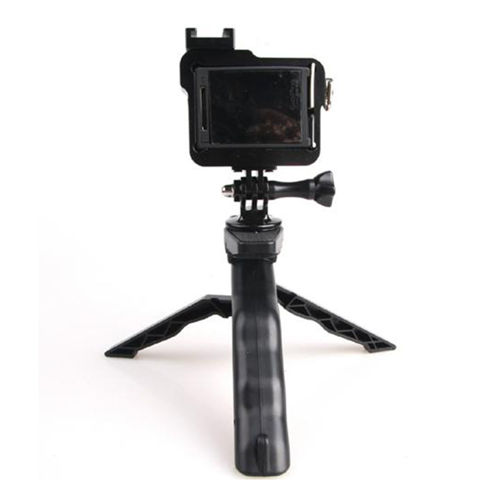 Chân Tripod Handgrip Mini xếp gọn cho GoPro, Sjcam, Yi Action, Osmo Action