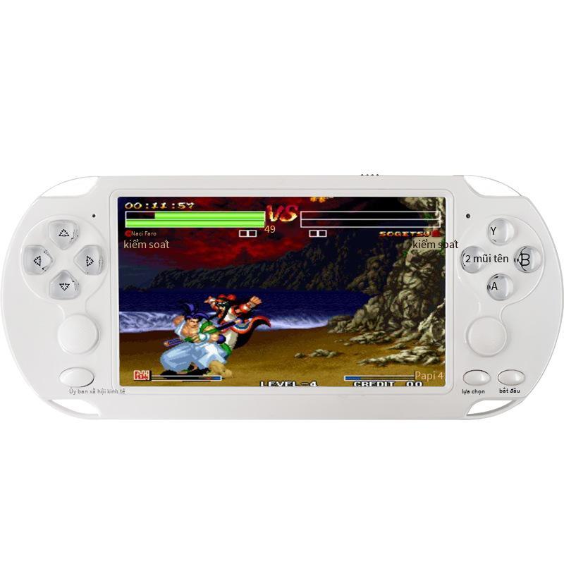 Đảm bảo chất lượng bán hàng trực tiếp 5.1-inch X9 PLUS màn hình lớn máy chơi game dual rocker arcade gba 16G bộ nhớ PSP cầm tay