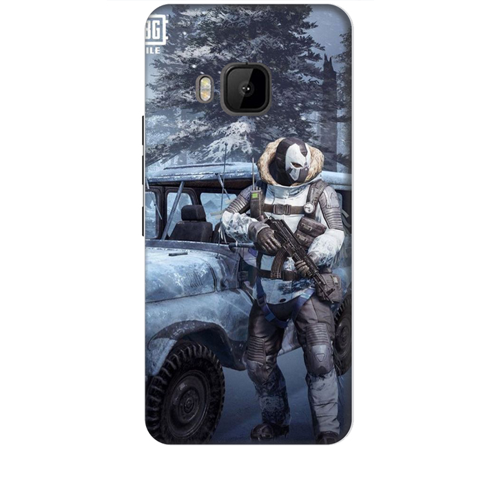 Ốp lưng dành cho điện thoại HTC M9 hình PUBG Mẫu 15