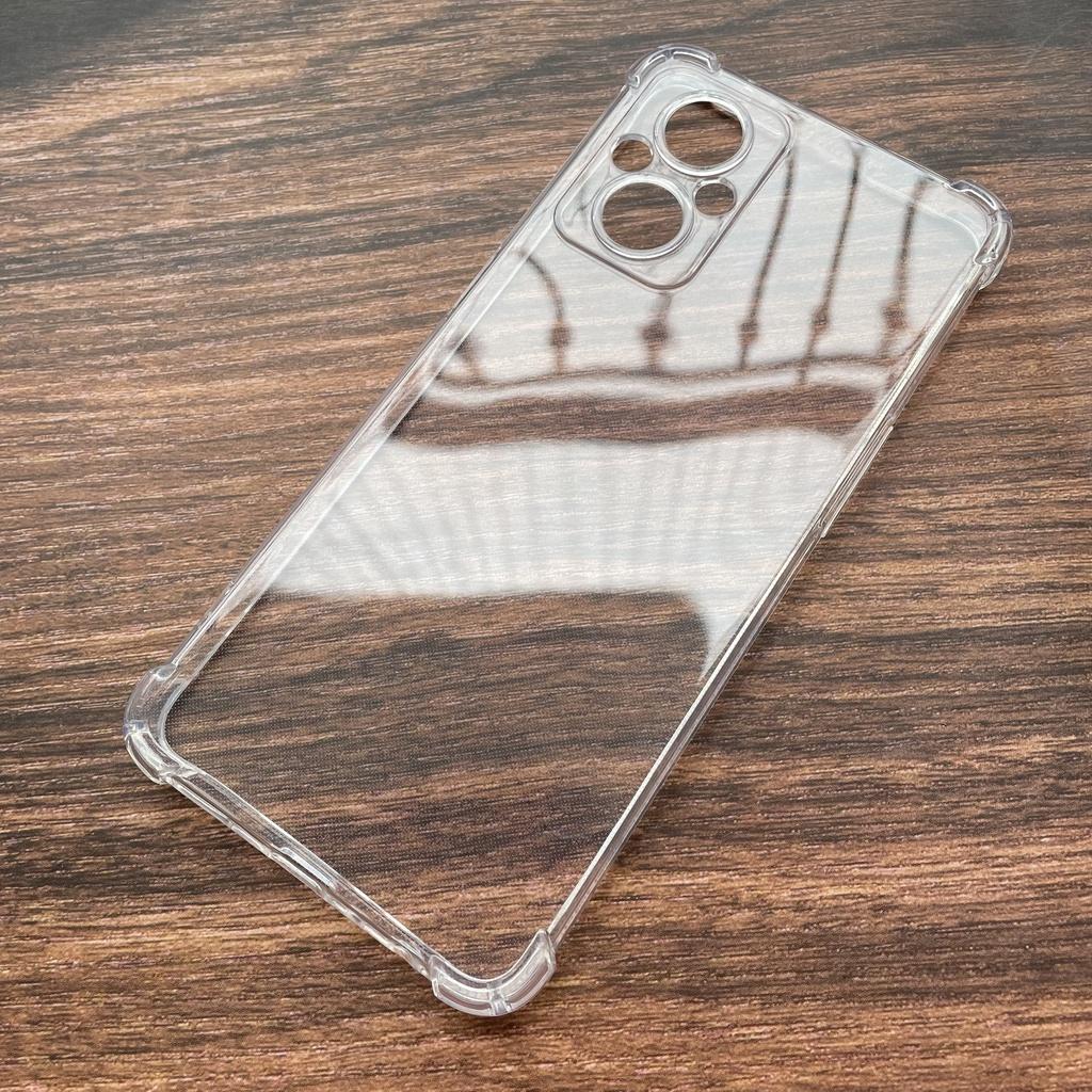 Ốp lưng silicon trong suốt chống sốc 4 cạnh cao cấp cho OPPO Reno7 Z 5G