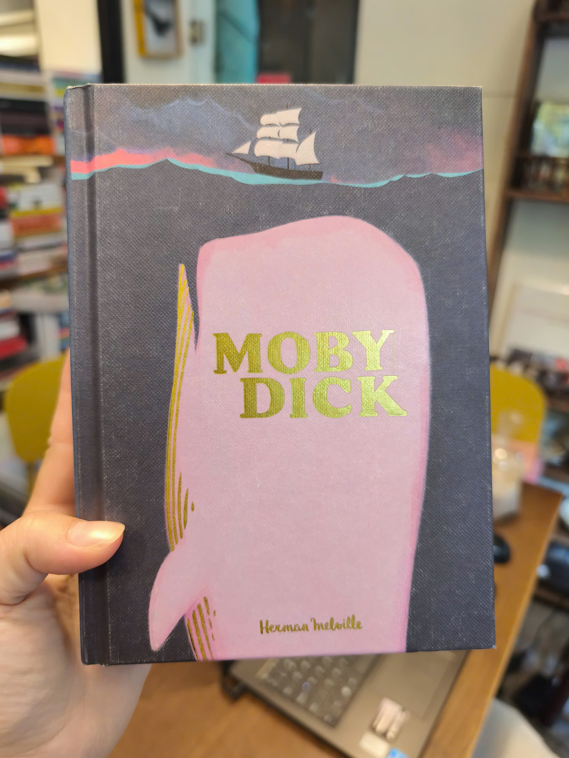 Sách - Moby Dick by Herman Melville | Classic Literature / Ngoại văn Kinh điển Nhập khẩu - Bìa cứng