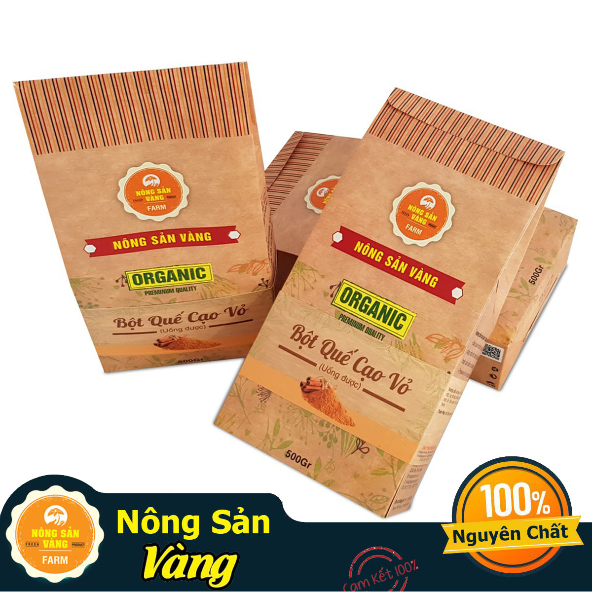 Bột Quế Nguyên Chất Cạo Vỏ (Uống) 500gr, làm bánh, nấu ăn, pha chế nước uống, giảm cân, giảm mỡ bụng