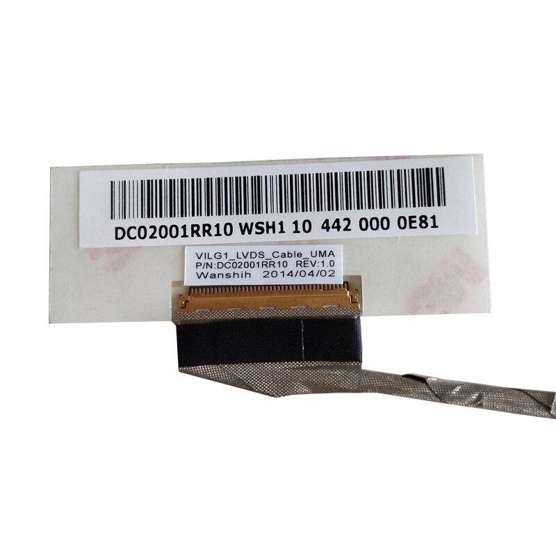 LCD LED Video Flex Cable For LENOVO G500 G500s G505s Display Screen Cable P/N:dc02001rr10