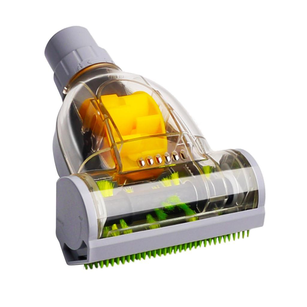 2xMini Vacuum Floor Brush Pet Hair Mites Remover Brush 35mm Inner Dia.