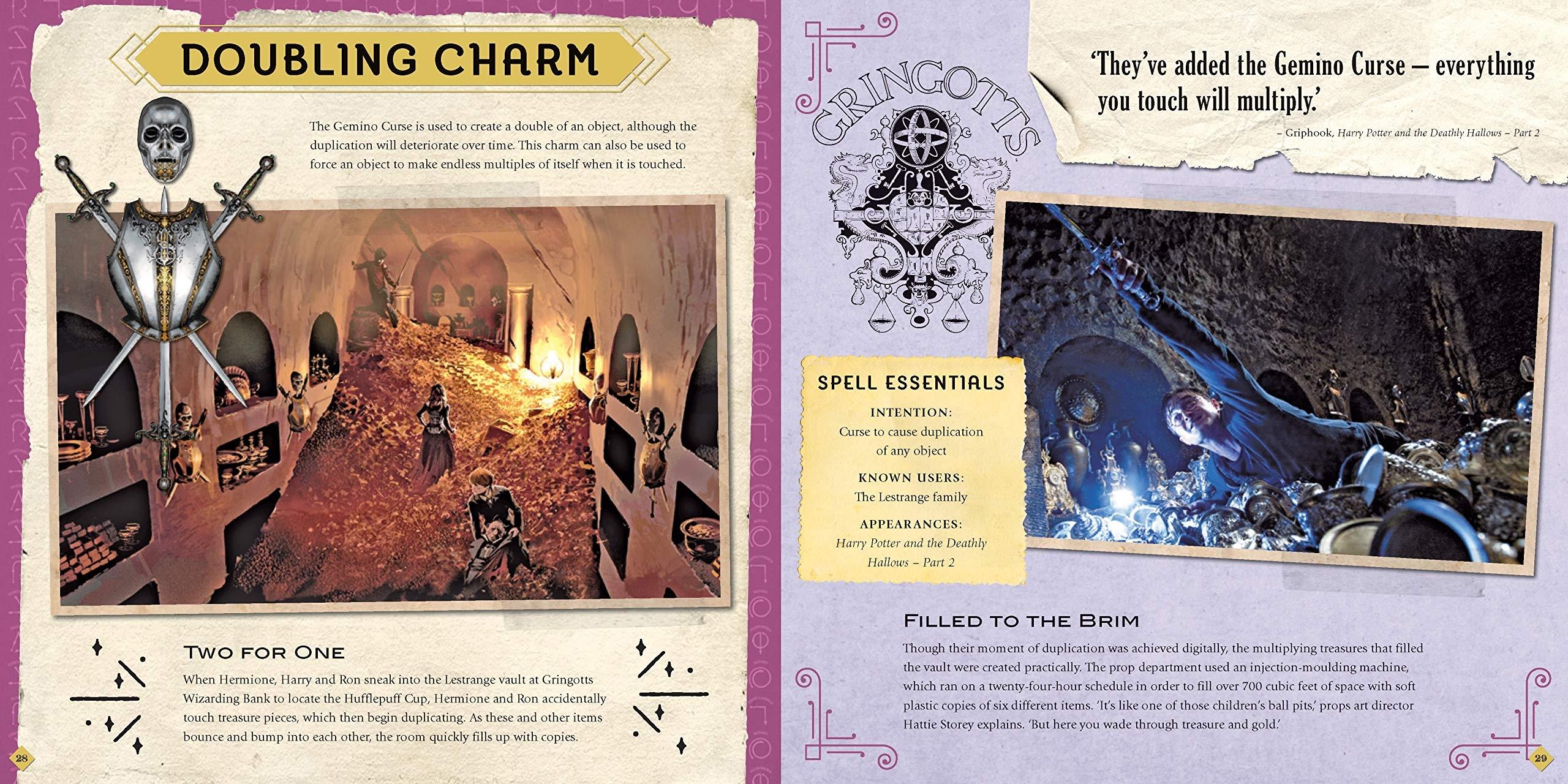 Harry Potter Spells and Charms : A Movie Scrapbook (Hardback) (English Book)