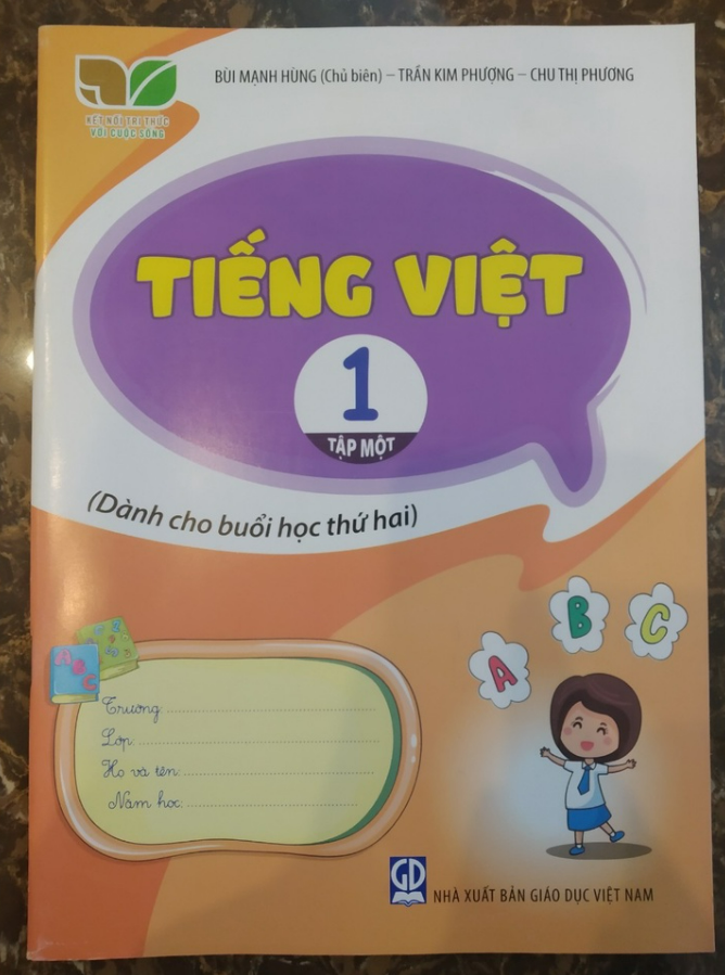 Sách - Tiếng Việt 1 – Tập 1 (Dành cho buổi học thứ hai)