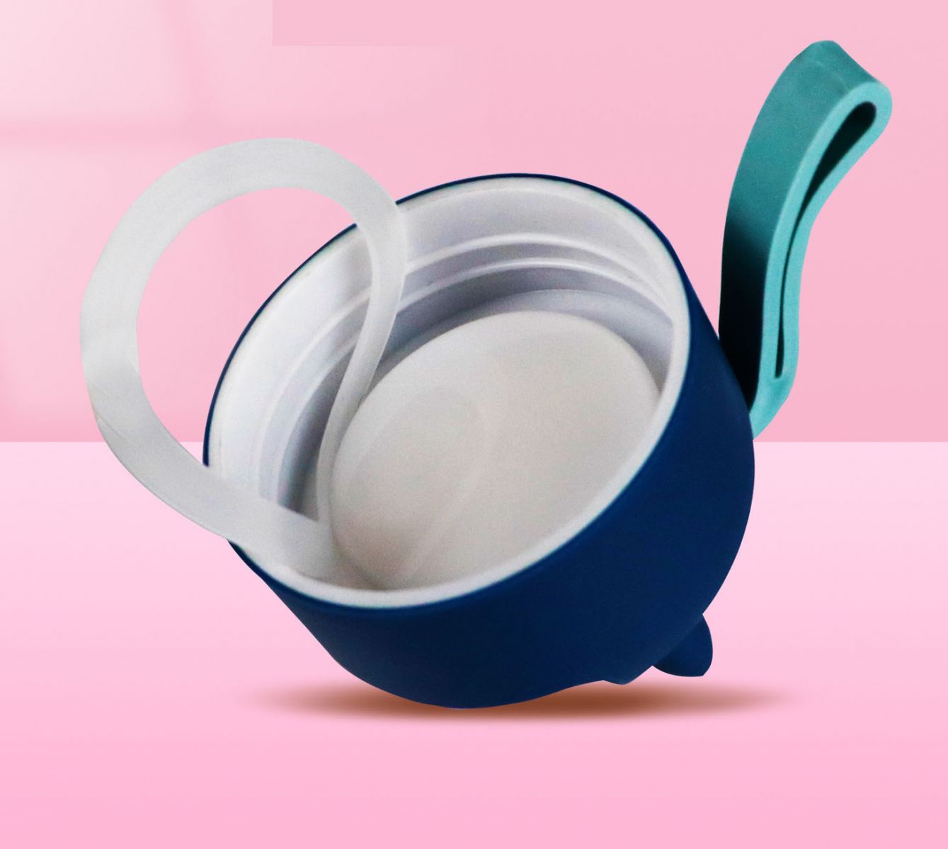 Bình Đựng Nước Lõi Thuỷ Tinh Bọc Nhựa Hoạt Hình Siêu Xinh 360ml