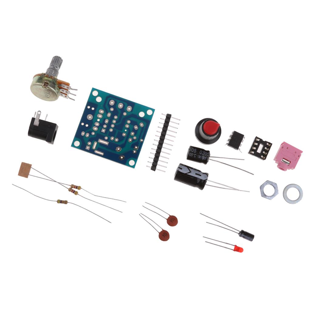 LM386 Siêu Mini Khuếch Đại Công Suất PCB Bảng Module DIY Bộ 3 V-12 V Tụ Điện