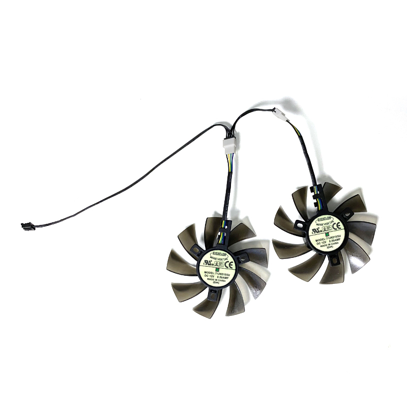 DIY 87MM T129215SU PLD09210S12HH 4PIN GTX1060 Cooling Fan For GIGABYTE GTX 1050 1060 RX580 570 RX470 XFX RX480 HISR X470 Fans